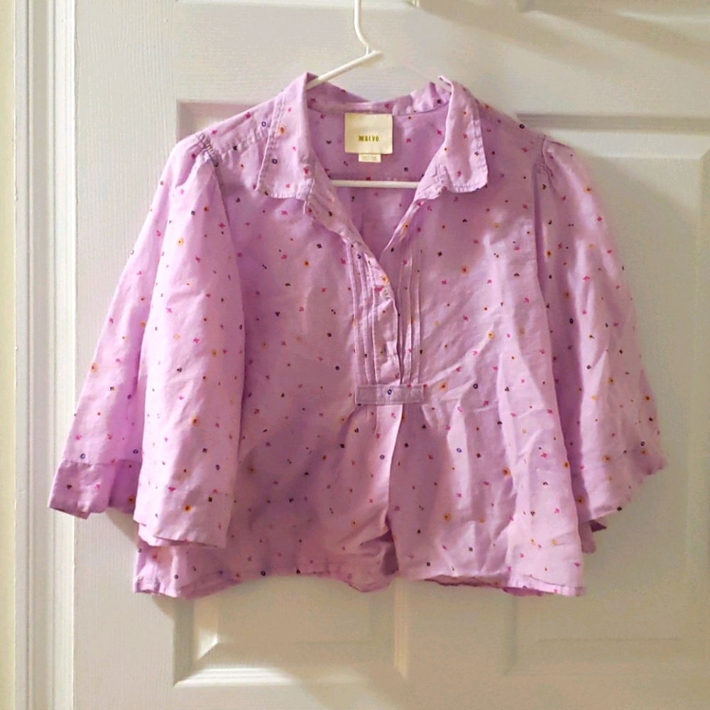 Cropped blouse